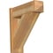 Ekena Millwork Traditional Rough Sawn Arts and Crafts Outlooker, Western Red Cedar, 8"W x 26"D x 26"H OUT08X26X26TRA03RWR - alternate 1